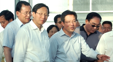 農(nóng)業(yè)農(nóng)村部黨組書記、部長(zhǎng)韓長(zhǎng)賦視察我公司